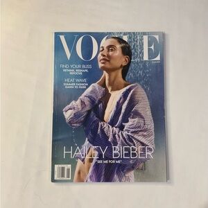 Vogue Hailey Bieber “See Me For Me” Issue Summer 2025 Magazine